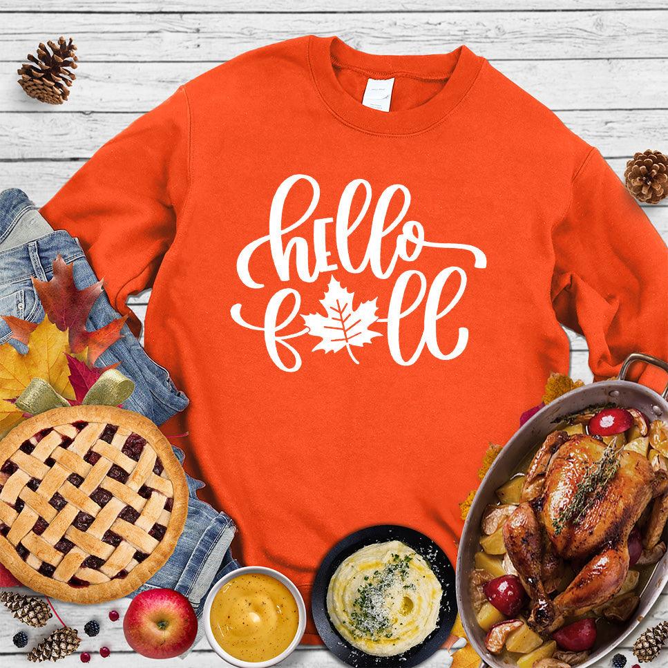 Hello Fall Version 2 Sweatshirt - Brooke & Belle
