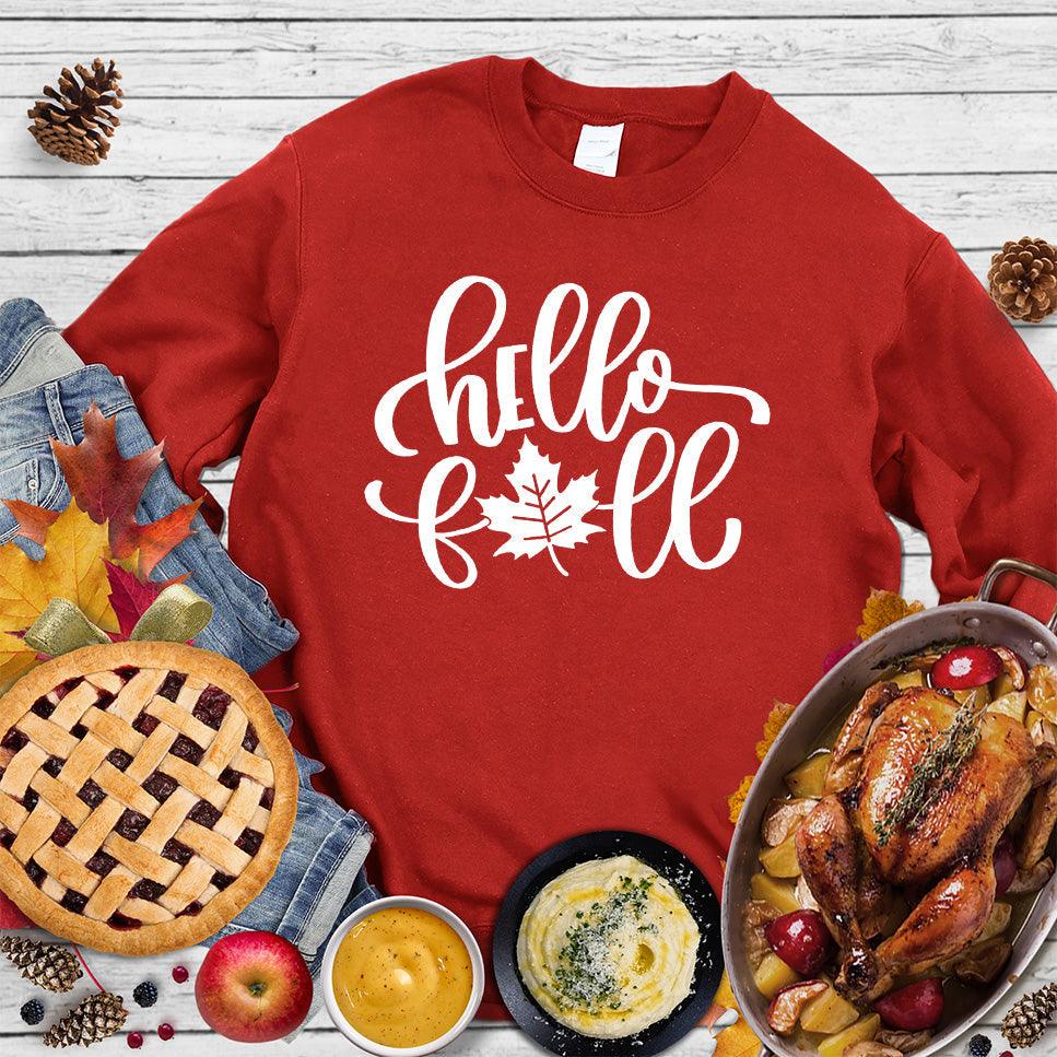 Hello Fall Version 2 Sweatshirt - Brooke & Belle