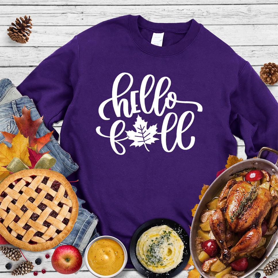 Hello Fall Version 2 Sweatshirt - Brooke & Belle