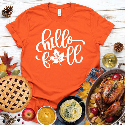 Hello Fall Version 2 T-Shirt - Brooke & Belle