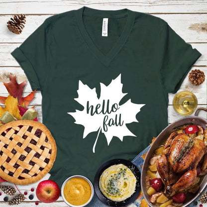 Hello Fall V-Neck - Brooke & Belle