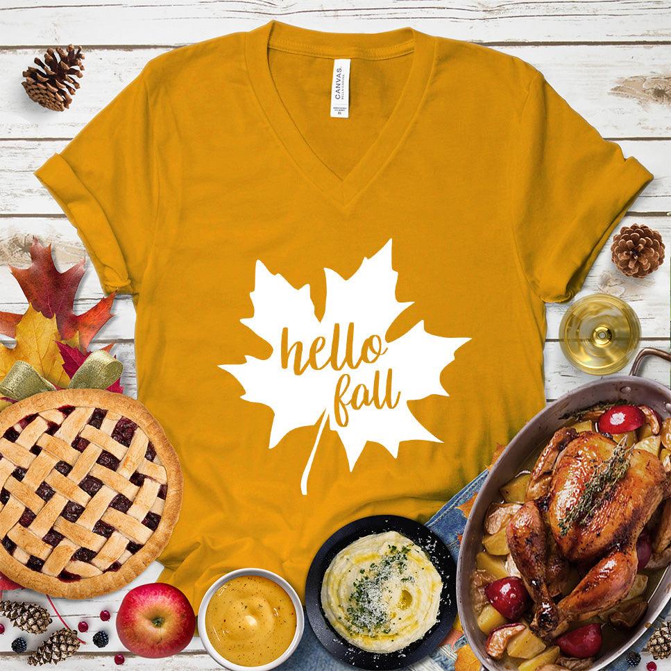 Hello Fall V-Neck - Brooke & Belle