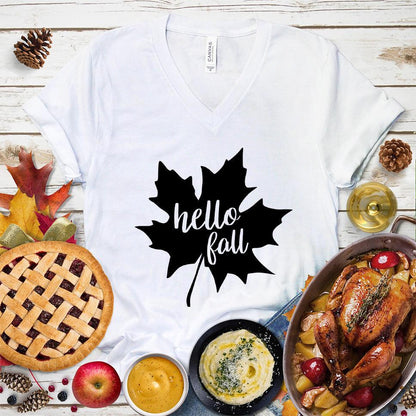 Hello Fall V-Neck - Brooke & Belle