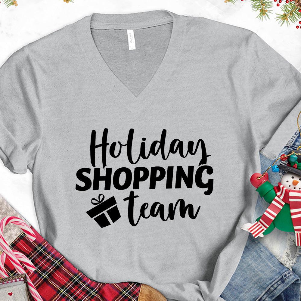 Holiday Shopping Team V-Neck - Brooke & Belle