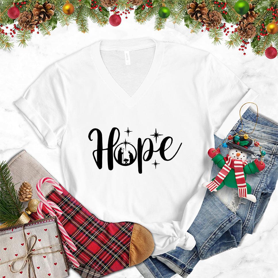 Hope Christmas V-Neck - Brooke & Belle