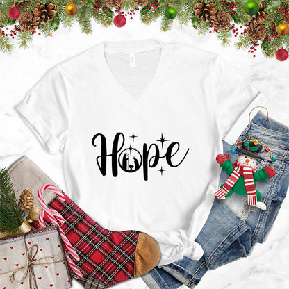 Hope Christmas V-Neck - Brooke & Belle