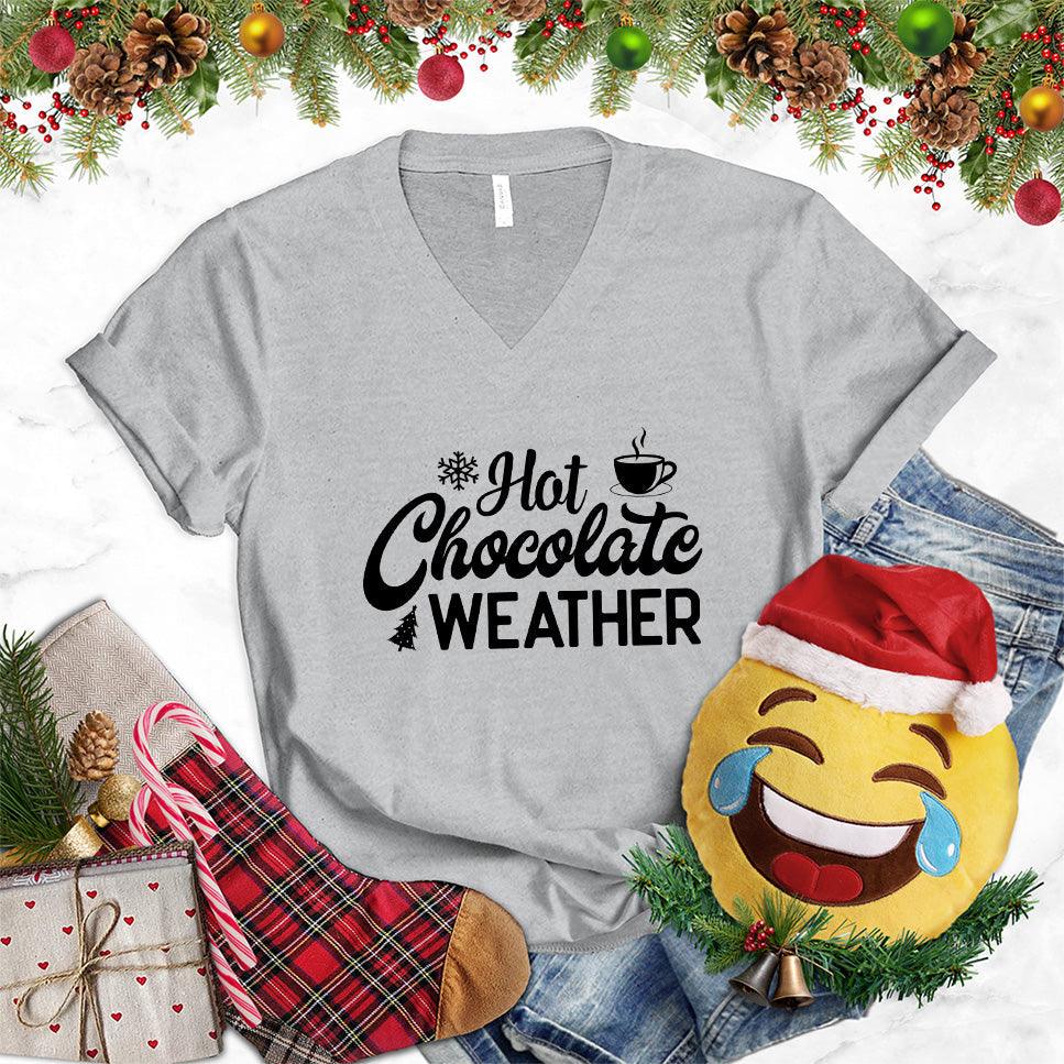 Hot Chocolate Weather V-Neck - Brooke & Belle