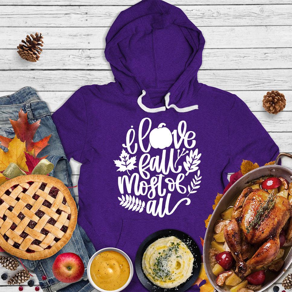 I Love Fall Most Of All Version 3 Hoodie - Brooke & Belle
