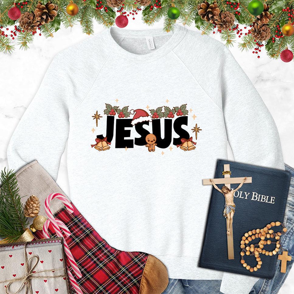 Jesus Christmas Colored Edition Sweatshirt - Brooke & Belle