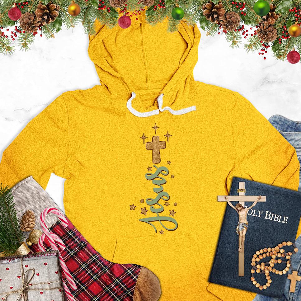 Jesus Cross Version 2 Colored Edition Hoodie - Brooke & Belle