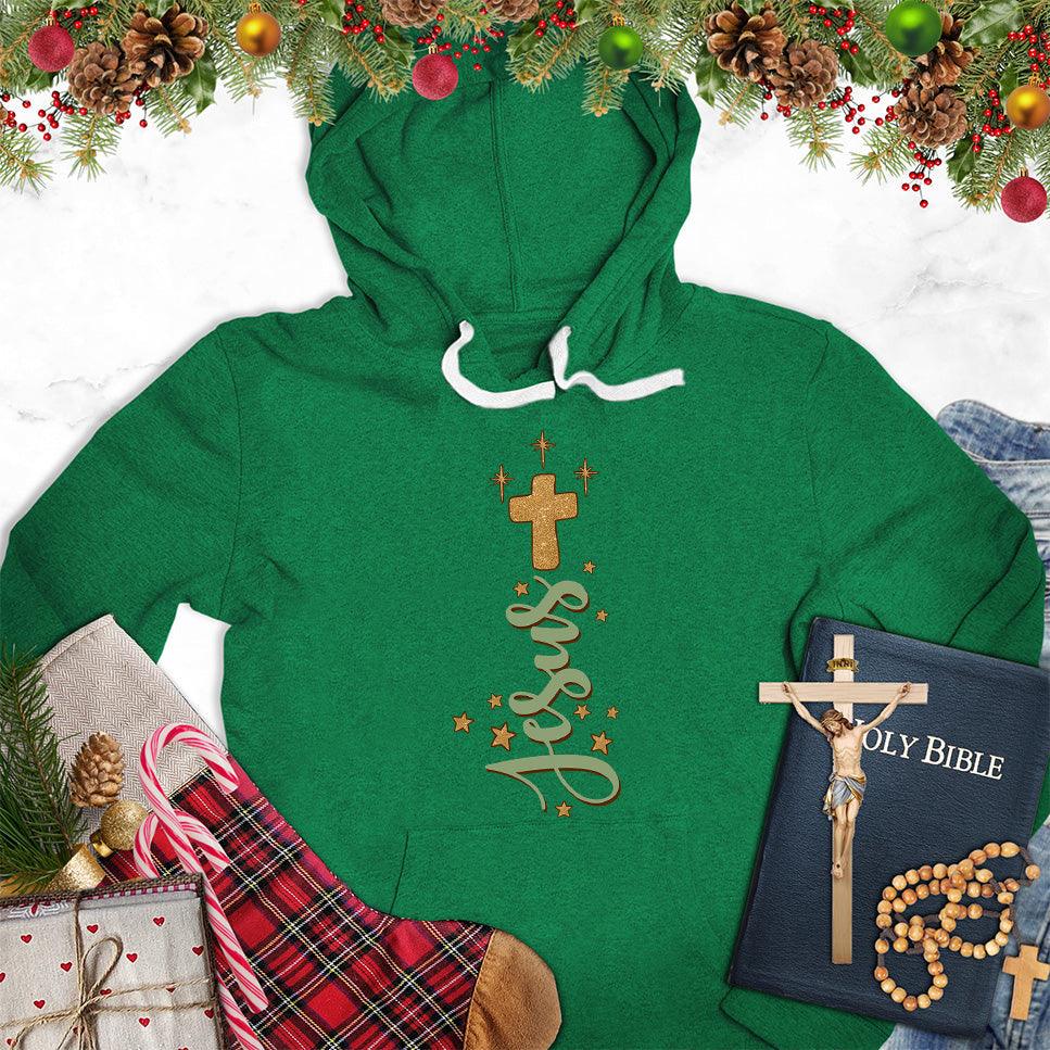 Jesus Cross Version 2 Colored Edition Hoodie - Brooke & Belle