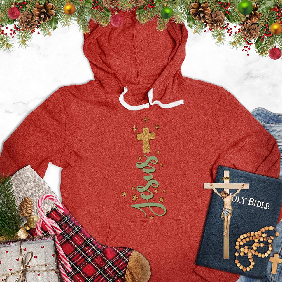 Jesus Cross Version 2 Colored Edition Hoodie - Brooke & Belle
