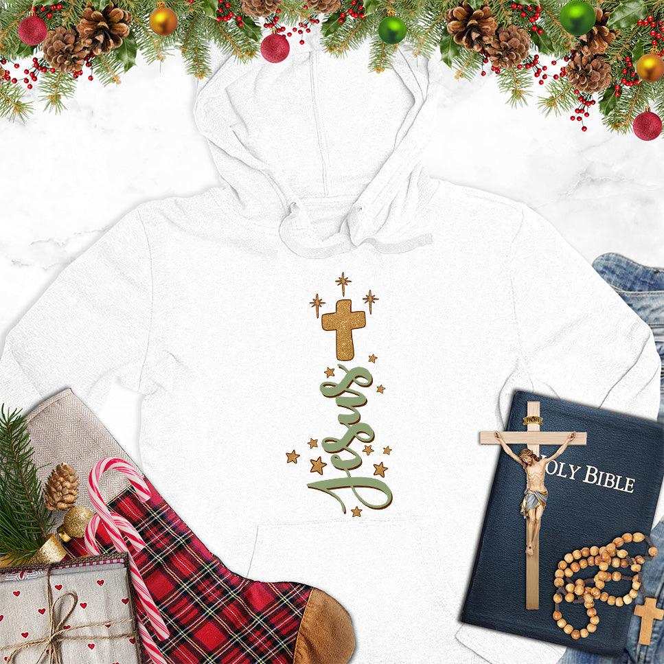 Jesus Cross Version 2 Colored Edition Hoodie - Brooke & Belle