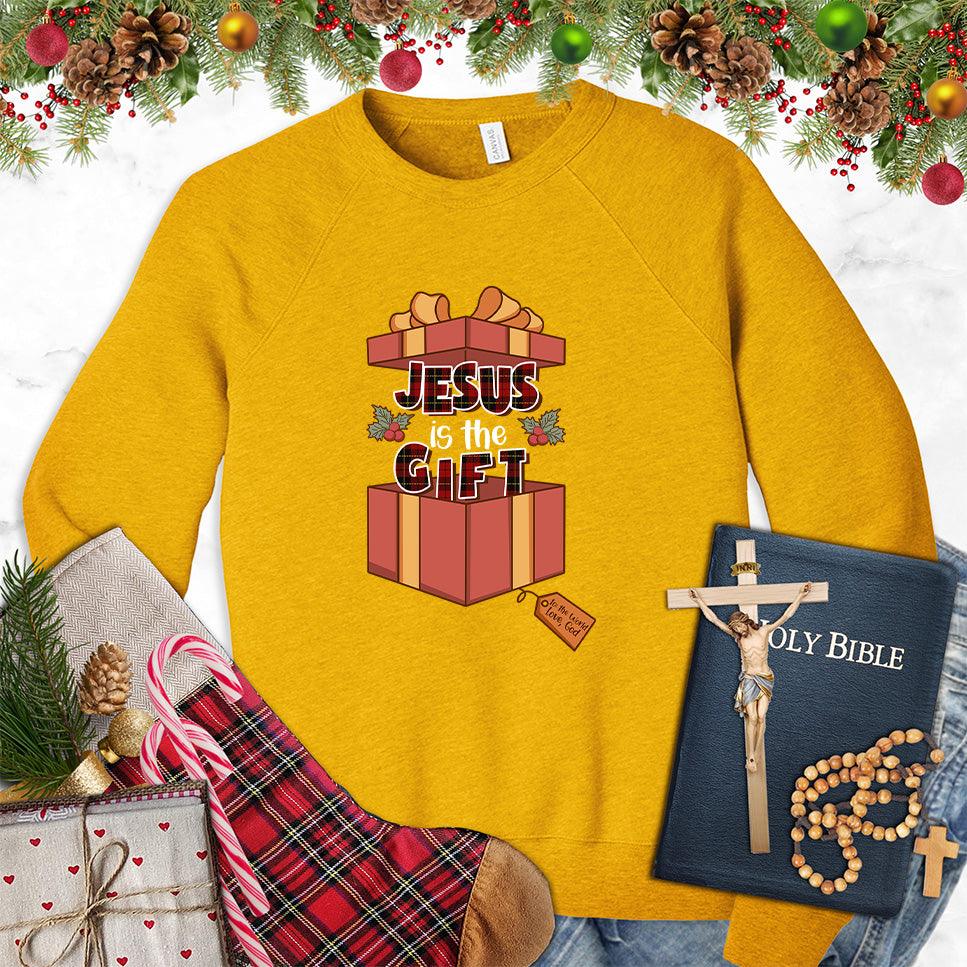 Jesus Is The Gift Colored Edition Sweatshirt - Brooke & Belle