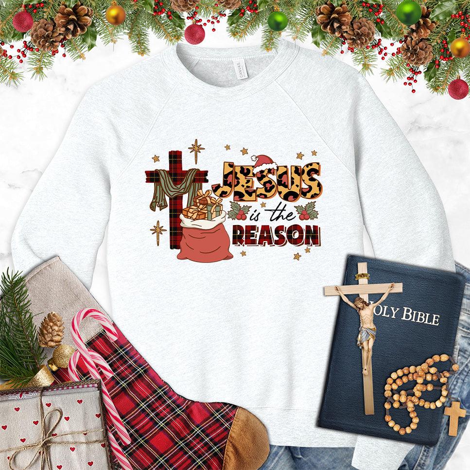 Jesus Is The Reason Colored Edition Sweatshirt - Brooke & Belle
