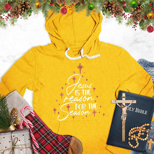 Jesus Is The Reason For The Season Colored Edition Hoodie - Brooke & Belle