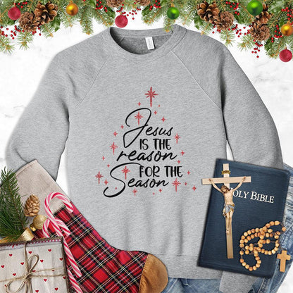 Jesus Is The Reason For The Season Colored Edition Sweatshirt - Brooke & Belle