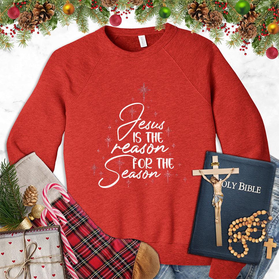 Jesus Is The Reason For The Season Colored Edition Sweatshirt - Brooke & Belle