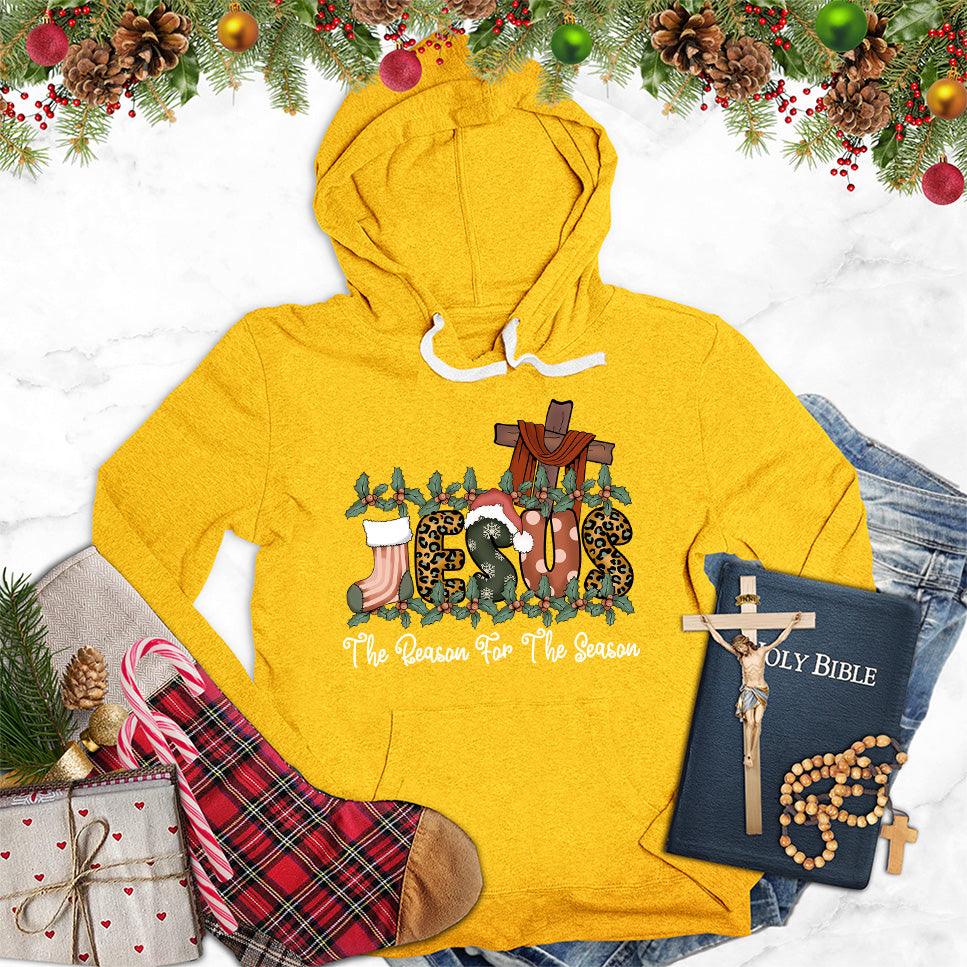 Jesus The Reason For The Season Colored Edition Hoodie - Brooke & Belle
