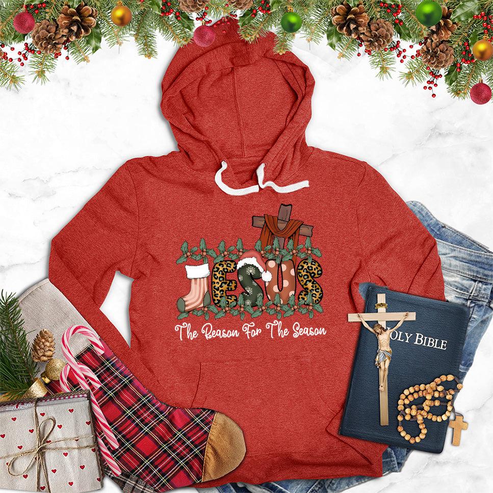 Jesus The Reason For The Season Colored Edition Hoodie - Brooke & Belle