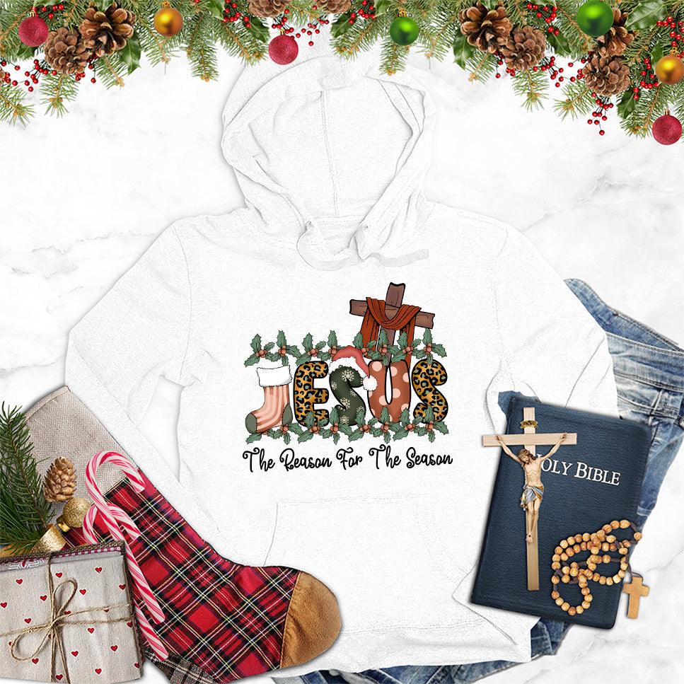 Jesus The Reason For The Season Colored Edition Hoodie - Brooke & Belle