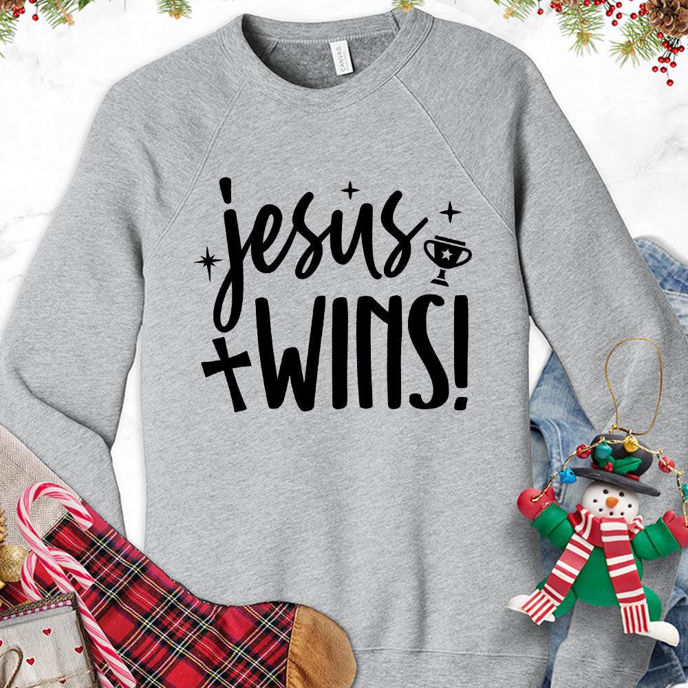 Jesus Wins Sweatshirt - Brooke & Belle
