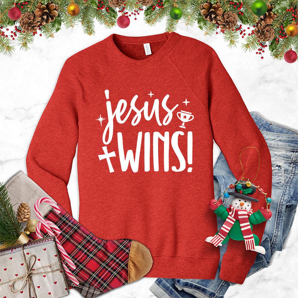 Jesus Wins Sweatshirt - Brooke & Belle