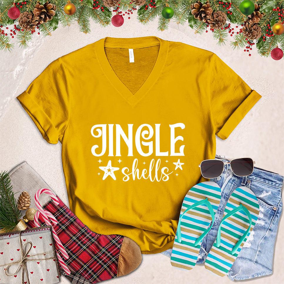 Jingle Shells V-Neck - Brooke & Belle