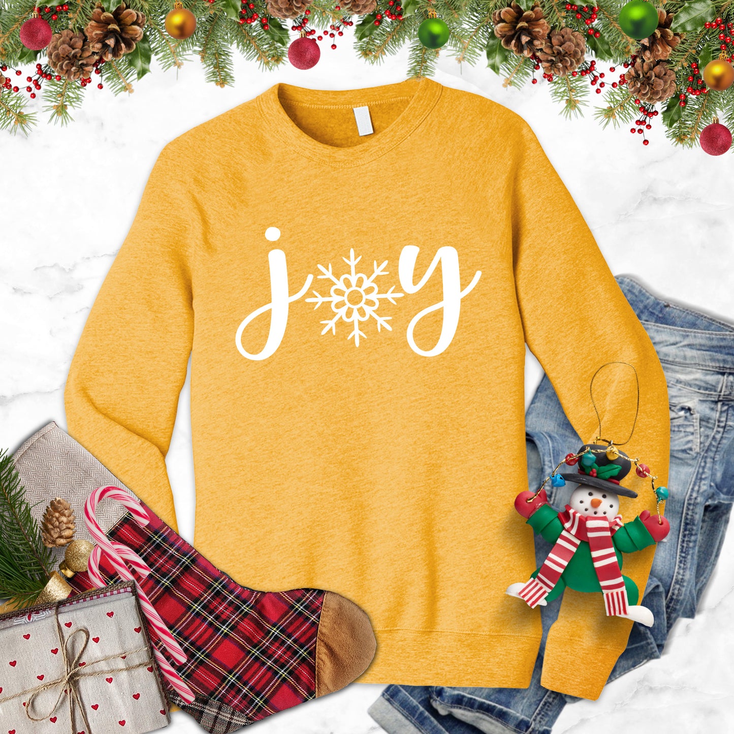 Joy Christmas Sweatshirt