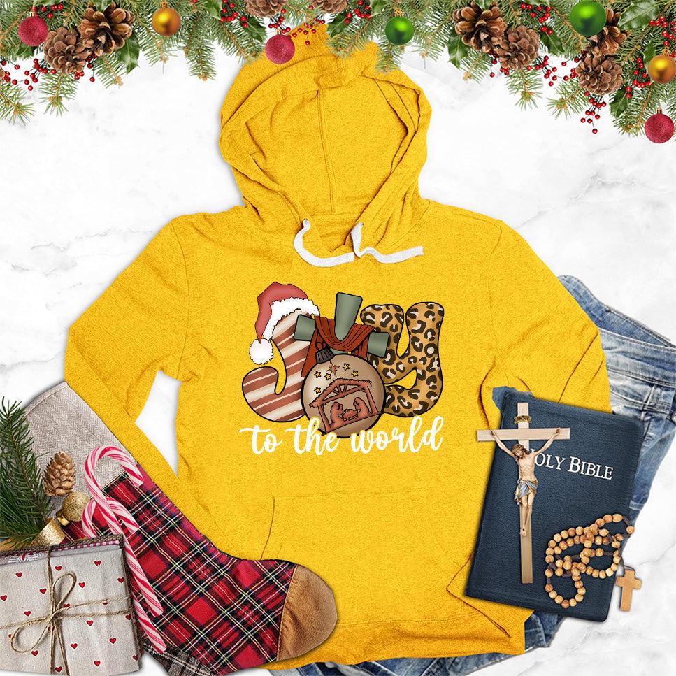 Joy To The World Version 2 Colored Edition Hoodie - Brooke & Belle