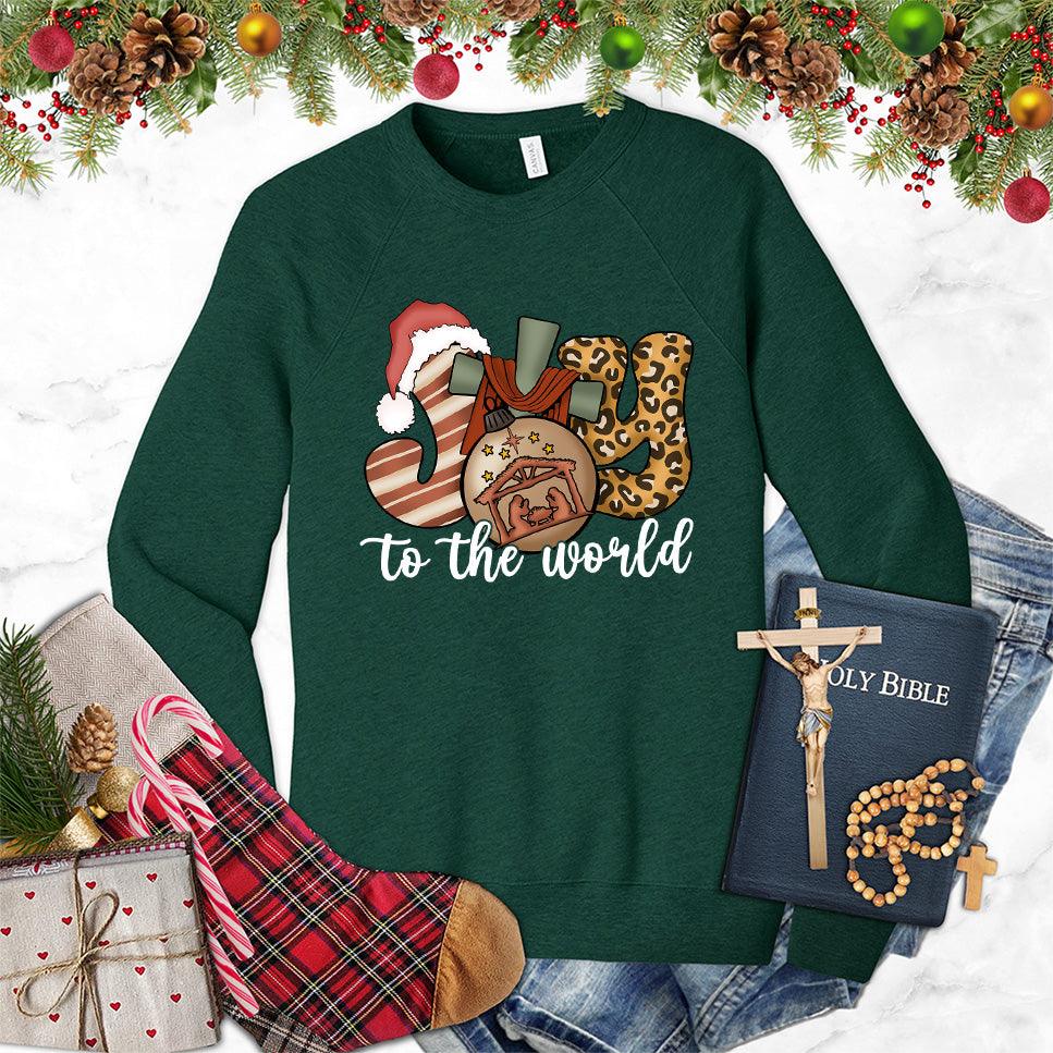 Joy To The World Version 2 Colored Edition Sweatshirt - Brooke & Belle
