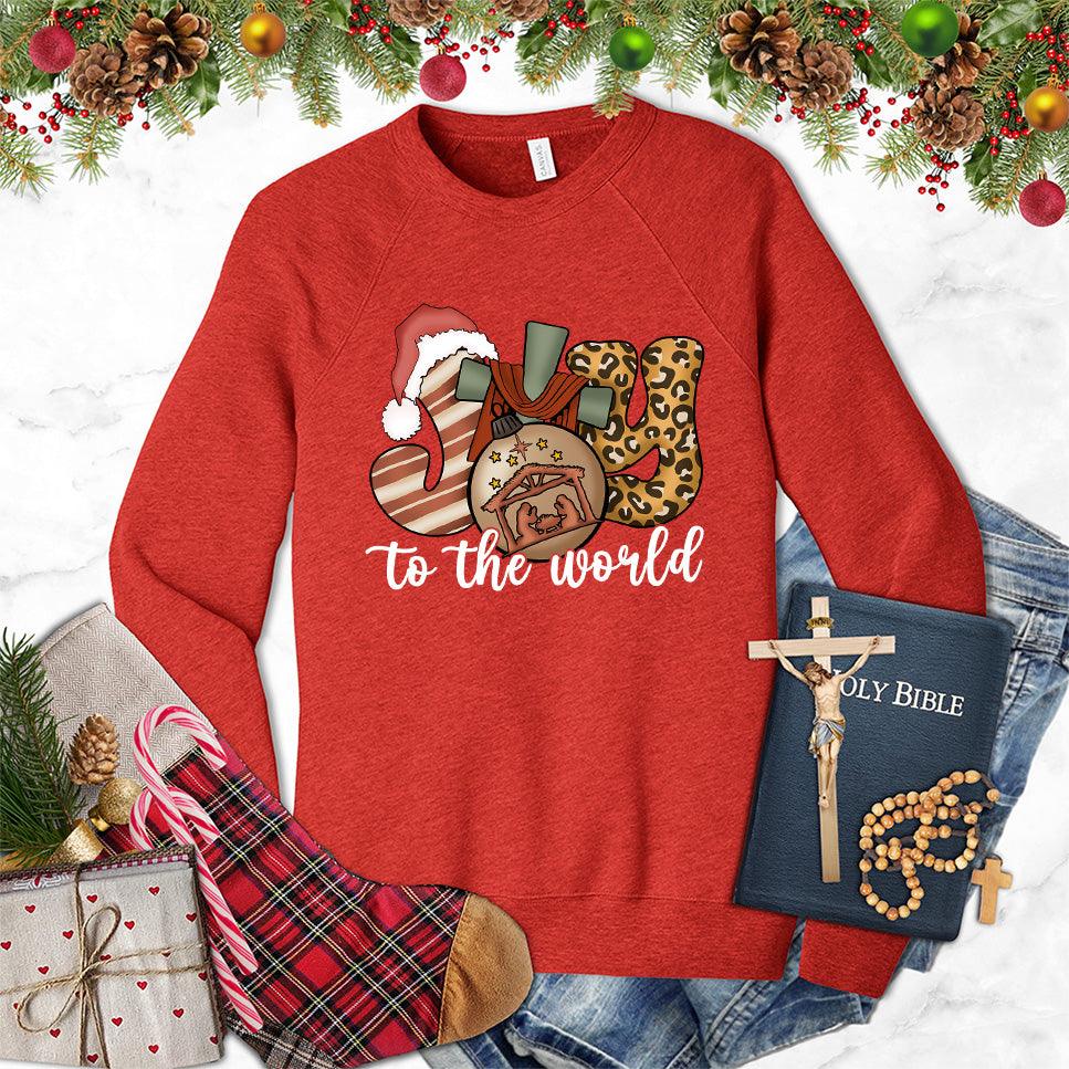 Joy To The World Version 2 Colored Edition Sweatshirt - Brooke & Belle