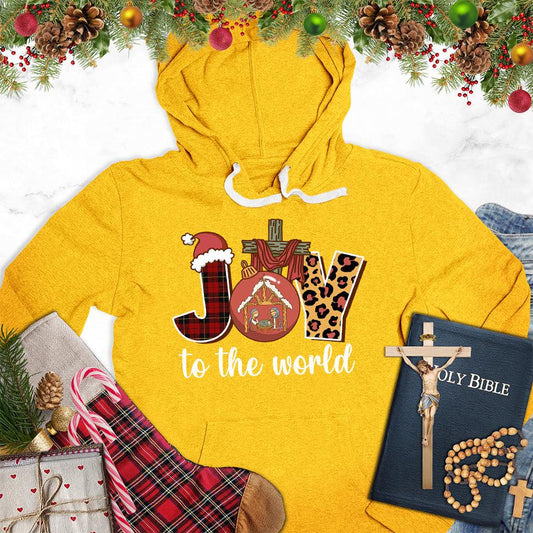 Joy To The World Version 3 Colored Edition Hoodie - Brooke & Belle
