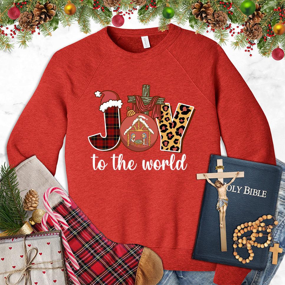 Joy To The World Version 3 Colored Edition Sweatshirt - Brooke & Belle