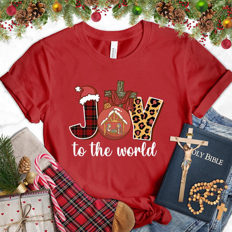 Joy To The World Version 3 Colored Edition T-Shirt - Brooke & Belle
