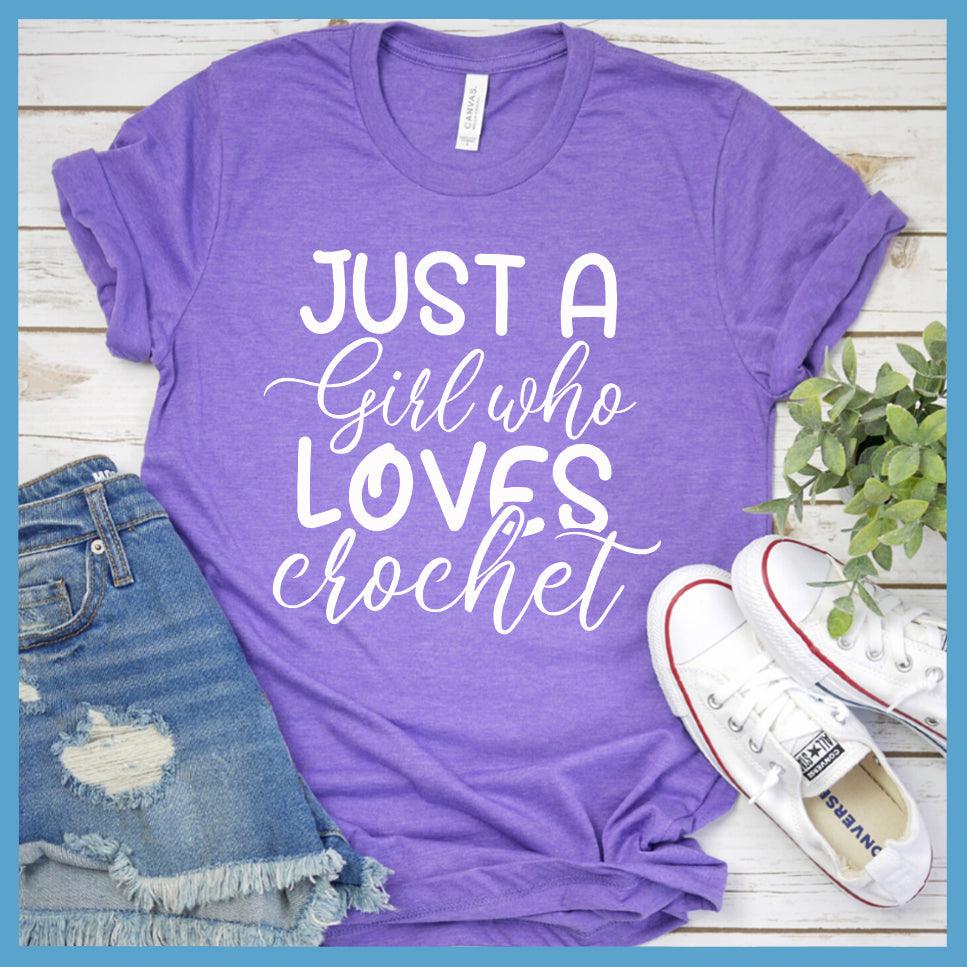Just A Girl Who Loves Crochet T-Shirt