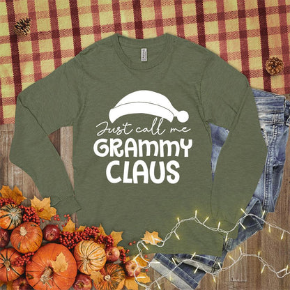 Just Call Me Grammy Claus Long Sleeves - Brooke & Belle