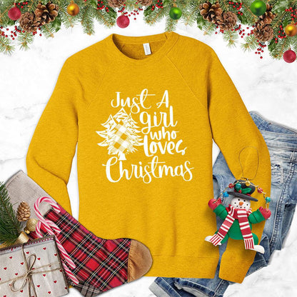 Just A Girl Who Loves Christmas Sweatshirt - Brooke & Belle