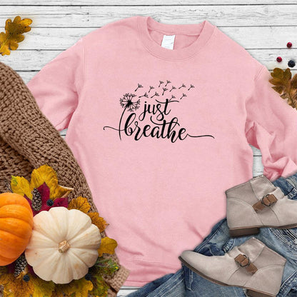 Just Breathe Slowly Sweatshirt - Brooke & Belle