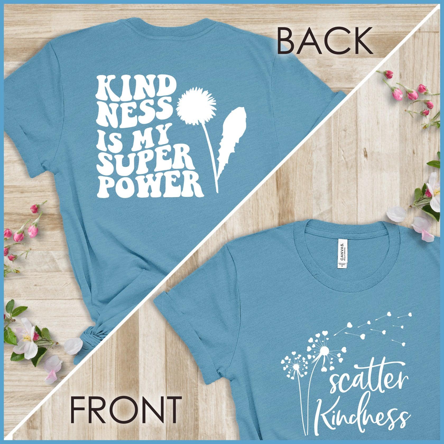 Kindness Is My Superpower, Scatter Kindness Version 2 T-Shirt - Brooke & Belle