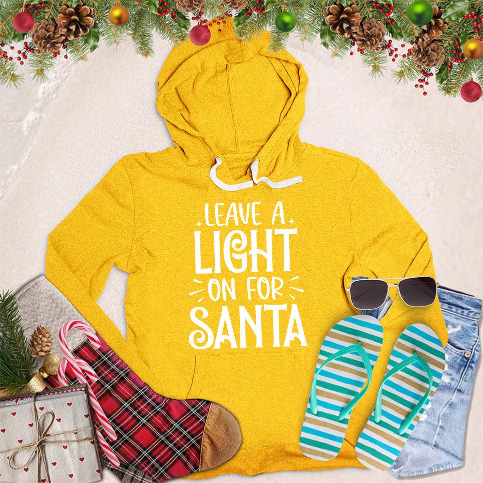 Leave A Light On For Santa Hoodie - Brooke & Belle