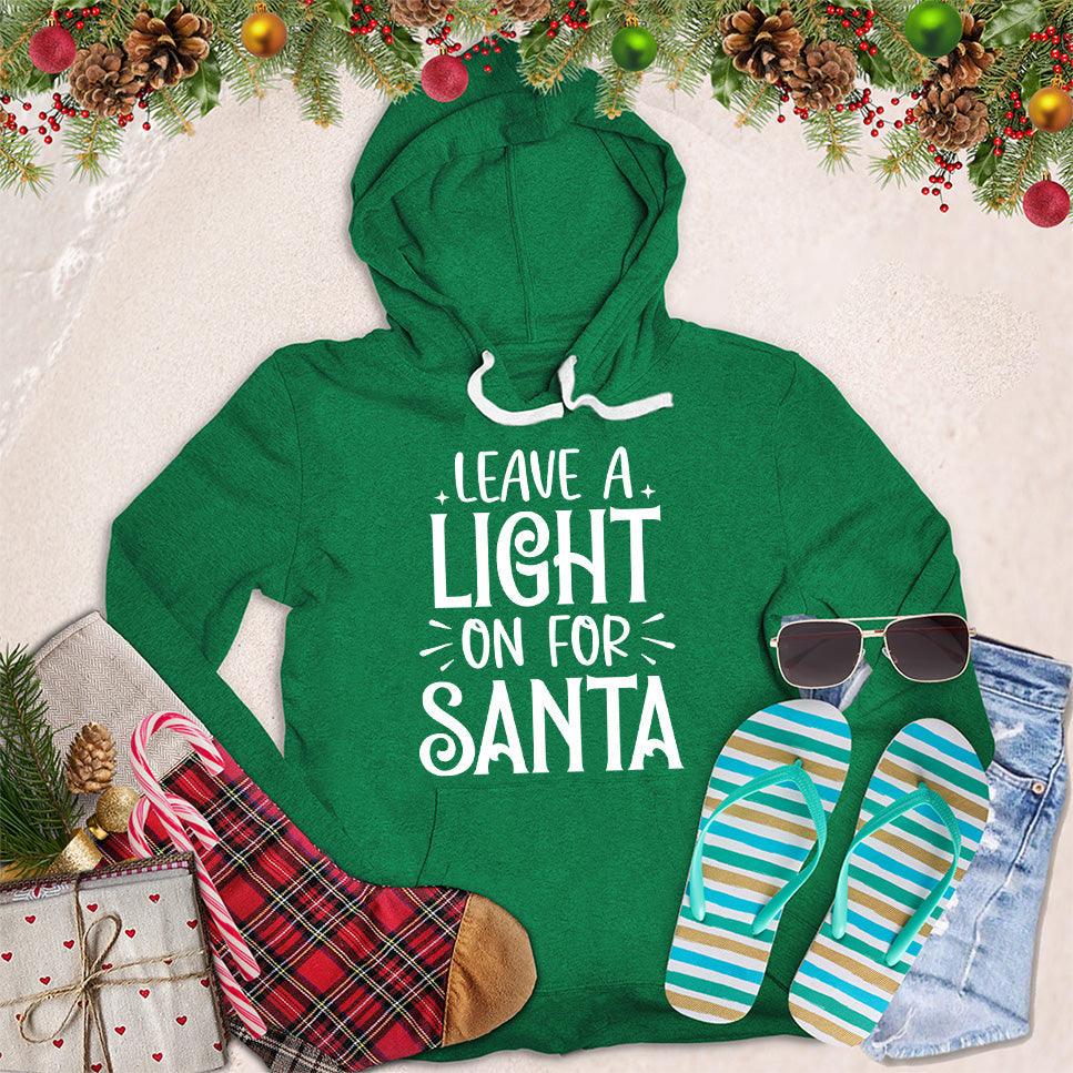 Leave A Light On For Santa Hoodie - Brooke & Belle