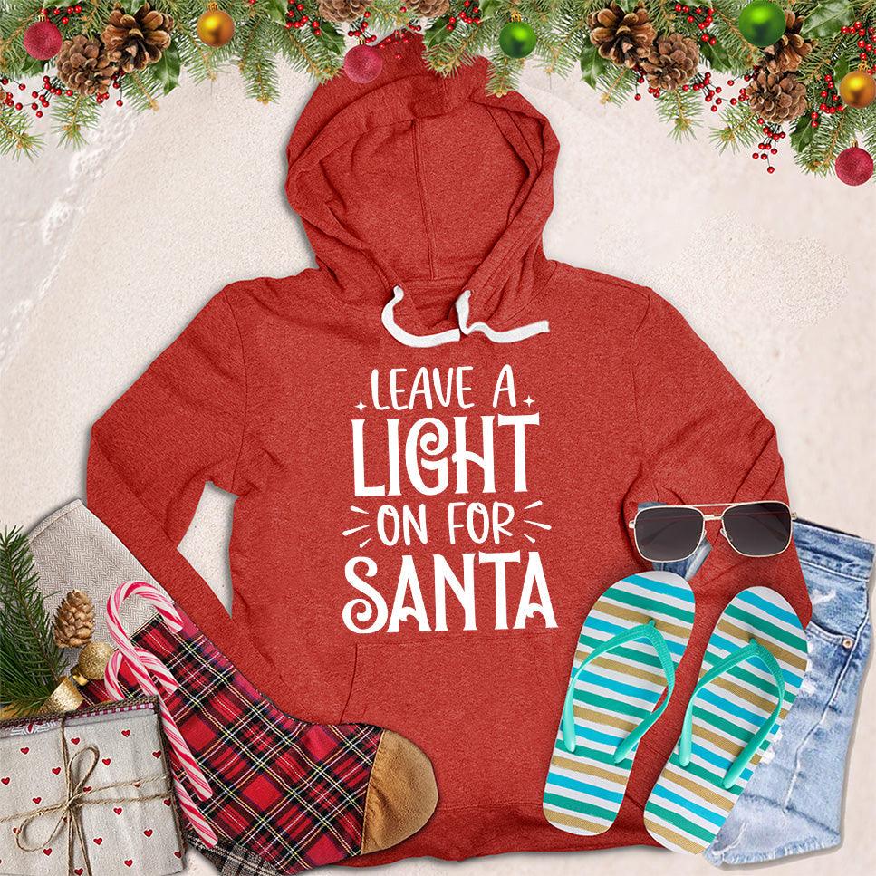 Leave A Light On For Santa Hoodie - Brooke & Belle