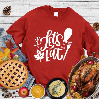 Let's Eat Sweatshirt - Brooke & Belle