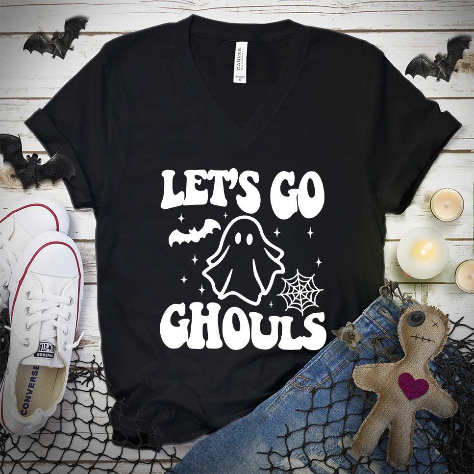 Let's Go Ghouls V-Neck - Brooke & Belle