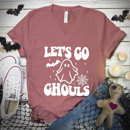 Let's Go Ghouls V-Neck - Brooke & Belle