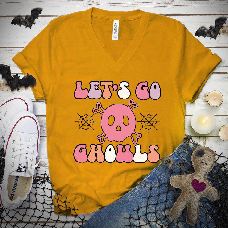 Let's Go Gouls Version 2 Colored Edition V-Neck - Brooke & Belle