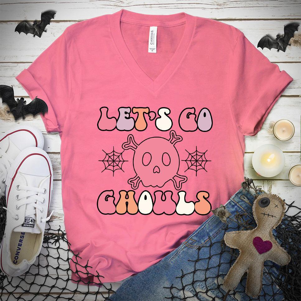 Let's Go Gouls Version 2 Colored Edition V-Neck - Brooke & Belle