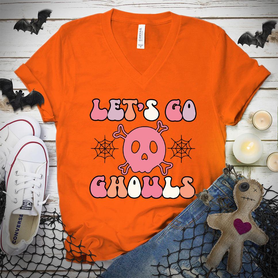 Let's Go Gouls Version 2 Colored Edition V-Neck - Brooke & Belle