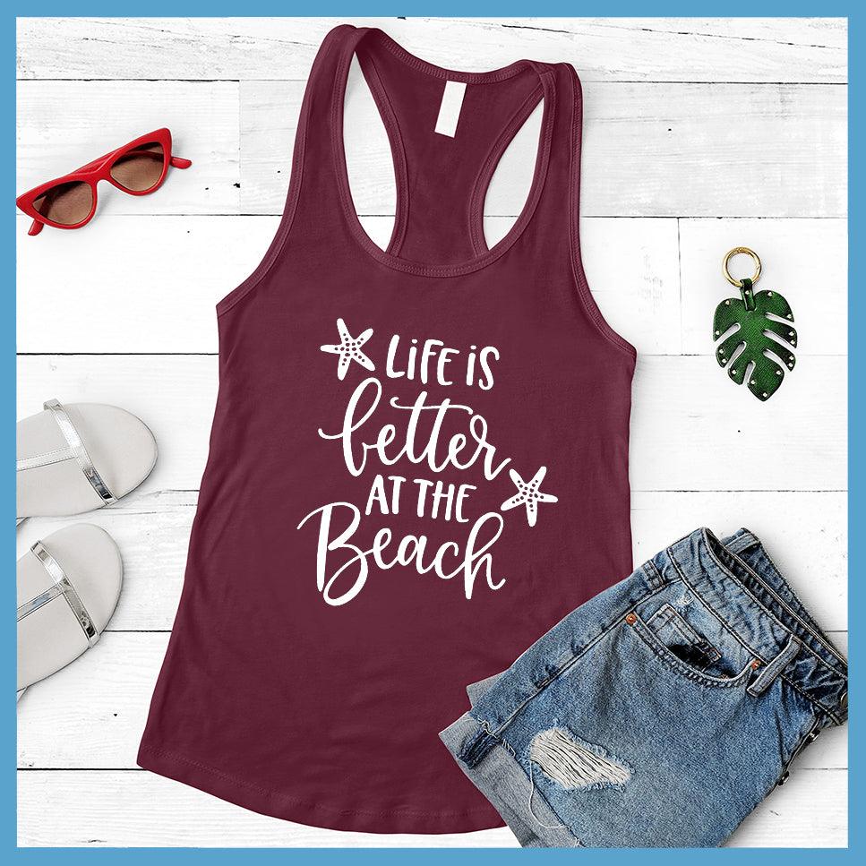 Life Is Better At The Beach Tank Top - Brooke & Belle